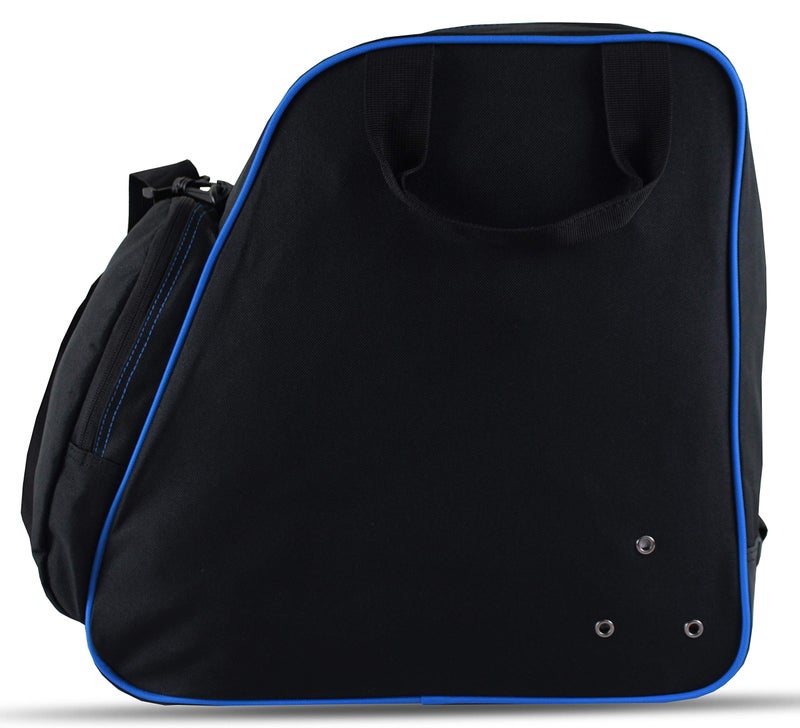 Element Equipment Boot Bag Snowboard Ski Boot Bag Pack Black/Blue - Image 4